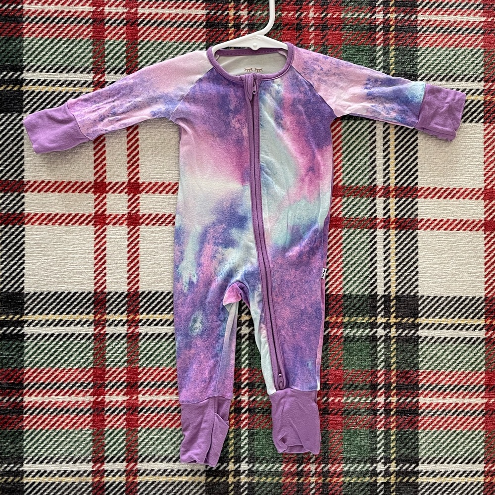 Purple Watercolor Little Sleepies